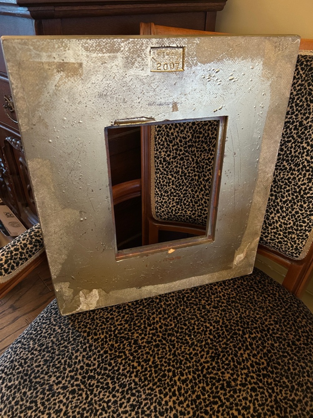 Ornate Gold Decorative Picture Frame - Picture 4 of 5